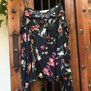 Lovestitch off the shoulder long sleeve top